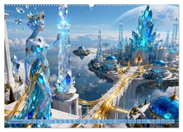Produktbild: K&ouml;niginnen des Spektrums (Wandkalender 2027 DIN A2 quer), CALVENDO Monatskalender