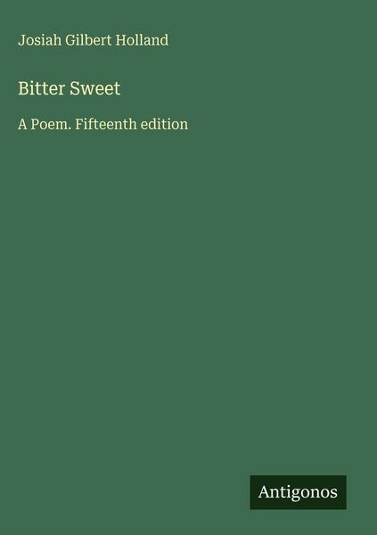 Produktbild: Bitter Sweet