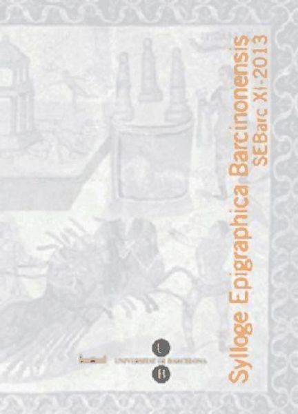 Produktbild: Sylloge Epigraphica Barcinonensis : SEBarc XI-2013