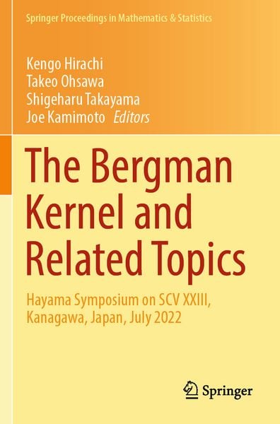 Produktbild: The Bergman Kernel and Related Topics