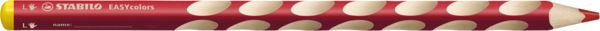 Produktbild: STABILO Ergonomischer Dreikant-Buntstift EASYcolors, f&uuml;r Linksh&auml;nder, rot