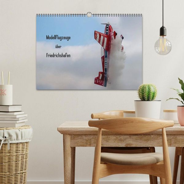 Produktbild: Modellflugzeuge &uuml;ber Friedrichshafen (Wandkalender 2026 DIN A3 quer), CALVENDO Monatskalender