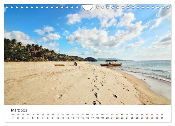 Produktbild: Philippinen - Faszinierende Inselwelten (Wandkalender 2026 DIN A4 quer), CALVENDO Monatskalender