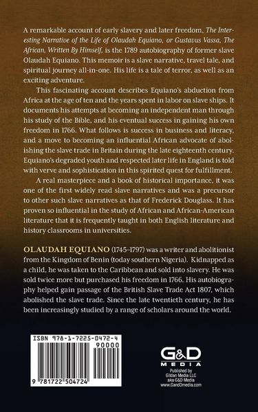 Produktbild: The Life of Olaudah Equiano