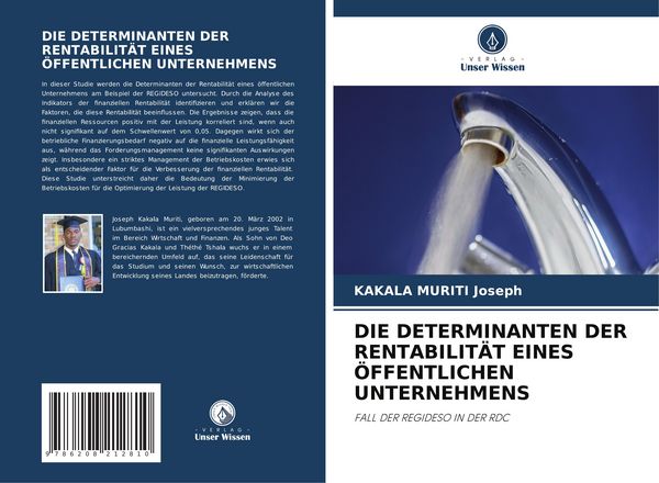 Die Determinanten der Rentabilität Eines Öffentlichen Unternehmens, Taschenbuch von Kakala Muriti Joseph, Verlag Unser Wissen, 9786208212810