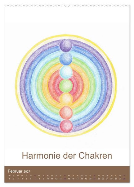 Produktbild: Atlantisheilsymbole (Wandkalender 2027 DIN A2 hoch), CALVENDO Monatskalender