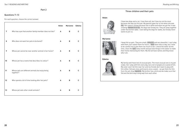 Produktbild: Practice Tests for A2 Key for Schools (KET) (Volume 2)