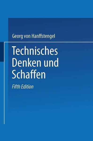 Produktbild: Technisches Denken und Schaffen