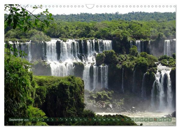 Produktbild: Mein S&uuml;damerika, mein Iguazu (Wandkalender 2026 DIN A3 quer), CALVENDO Monatskalender