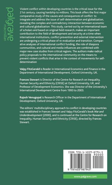 Produktbild: Globalization, Self-Determination and Violent Conflict
