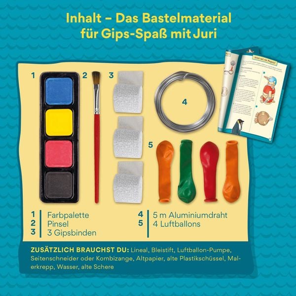 Produktbild: Die Schule der magischen Tiere - Gips-Spaß mit Juri