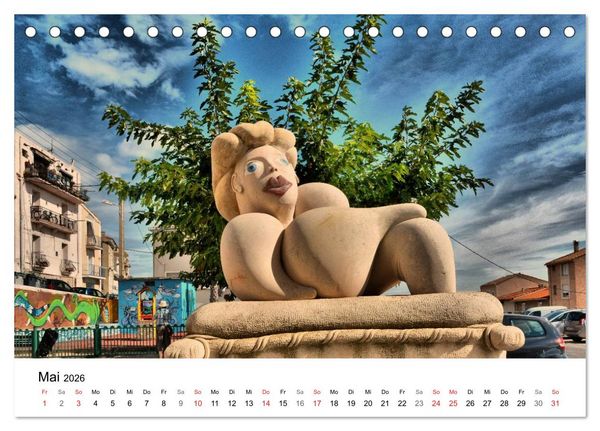Produktbild: Frankreich- St&auml;dte und D&ouml;rfer des Languedoc-Roussillon (Tischkalender 2026 DIN A5 quer), CALVENDO Monatskalender
