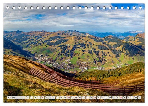 Produktbild: Gr&uuml;&szlig;e aus Hinterglemm (Tischkalender 2026 DIN A5 quer), CALVENDO Monatskalender