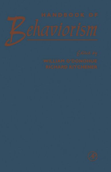 Produktbild: Handbook of Behaviorism