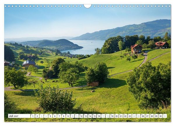 Produktbild: Faszination Berner Oberland - Thuner- und Brienzersee (Wandkalender 2027 DIN A3 quer), CALVENDO Monatskalender