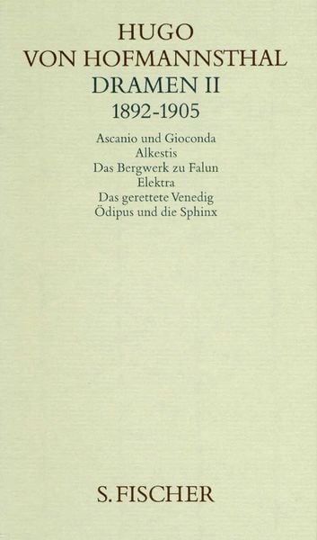 Produktbild: Dramen II. 1892-1905