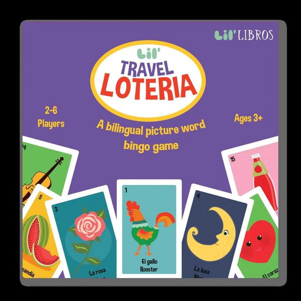 Produktbild: Lil' Travel Loteria (Bilingual: English/Spanish)