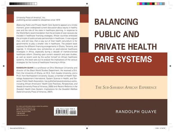 Produktbild: Balancing Public and Private Health Care Systems
