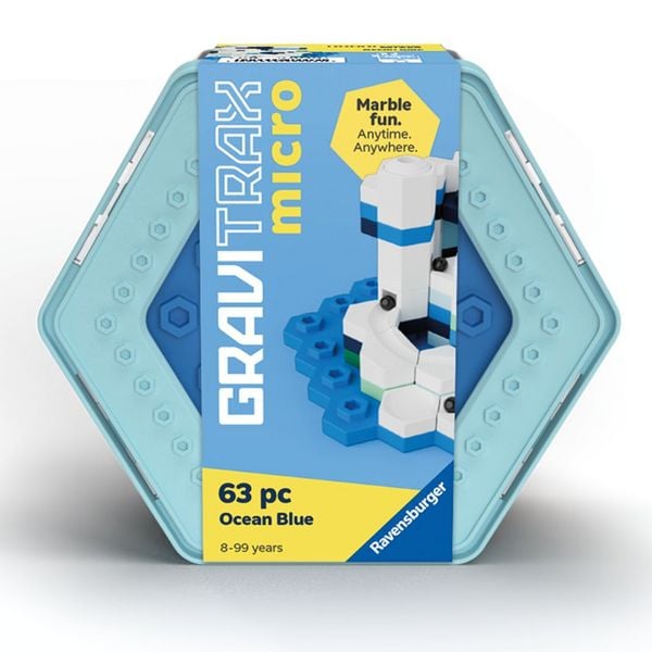 Produktbild: GraviTrax micro - Ocean Blue (63 pc)&ensp;&ensp;&ensp;&ensp;