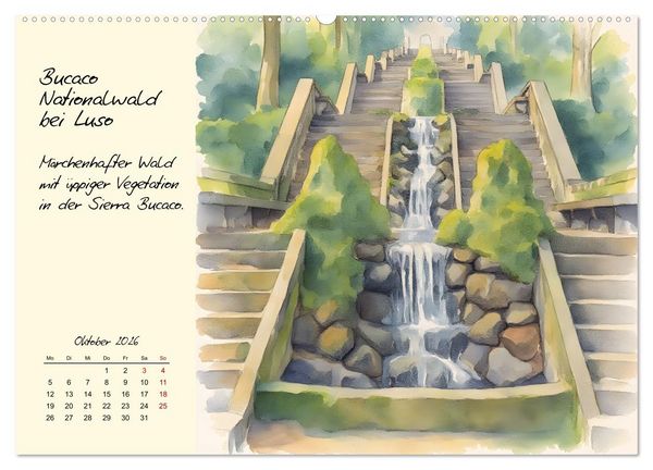 Produktbild: Portugal - Traumland am Atlantik (hochwertiger Premium Wandkalender 2026 DIN A2 quer), Kunstdruck in Hochglanz