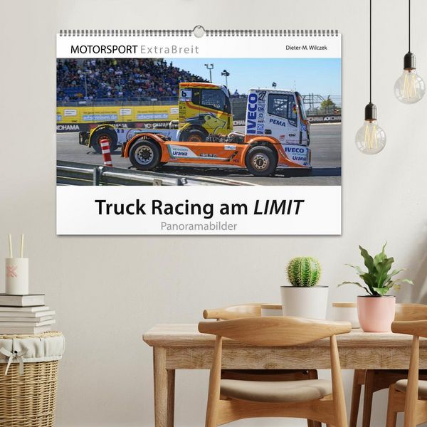 Produktbild: Truck Racing am LIMIT - Panoramabilder (Wandkalender 2026 DIN A2 quer), CALVENDO Monatskalender