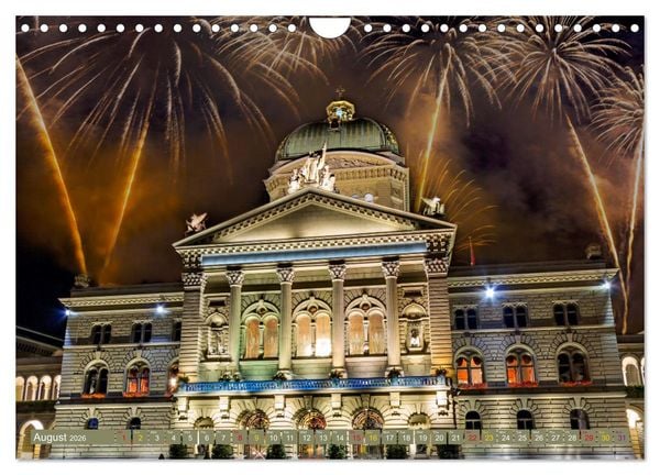 Produktbild: Amazing Berne - Switzerland (Wall Calendar 2026 DIN A4 landscape), CALVENDO 12 Month Wall Calendar