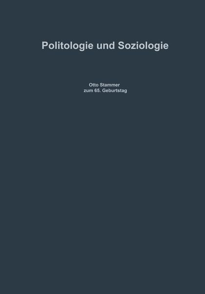 Produktbild: Politologie und Soziologie