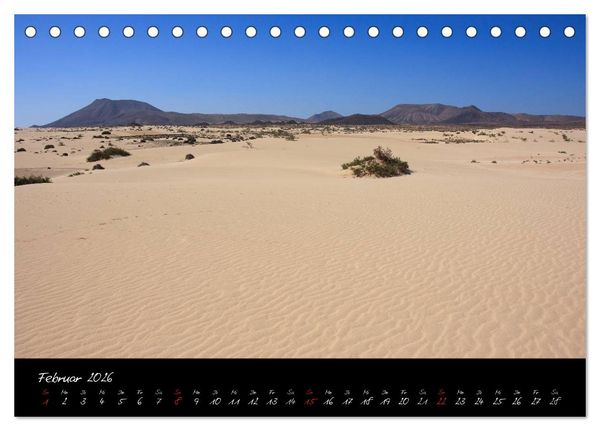 Produktbild: Fuerteventura (Tischkalender 2026 DIN A5 quer), CALVENDO Monatskalender