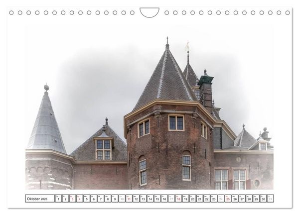 Produktbild: AMSTERDAM Erinnerungen (Wandkalender 2026 DIN A4 quer), CALVENDO Monatskalender