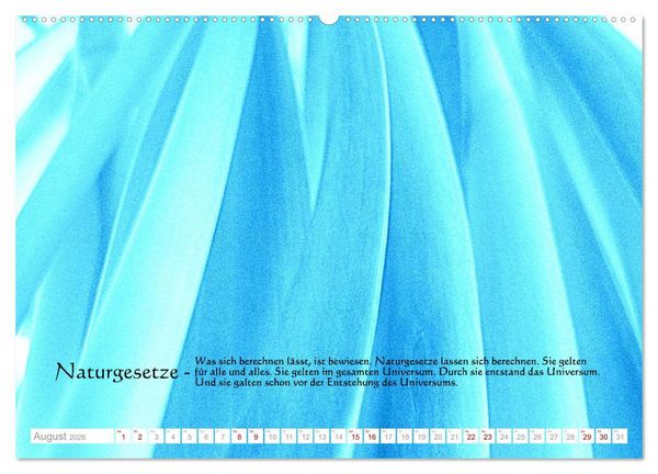 Produktbild: Vermeintliche Gottesbeweise - Nachdenk-Kalender (hochwertiger Premium Wandkalender 2026 DIN A2 quer), Kunstdruck in Hochglanz