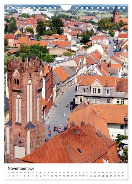 Produktbild: Tangerm&uuml;nde - Stadt an der Elbe (Wandkalender 2026 DIN A4 hoch), CALVENDO Monatskalender