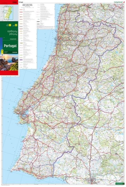 Produktbild: Freytag & berndt Stra&szlig;enkarte Portugal 1:500.000