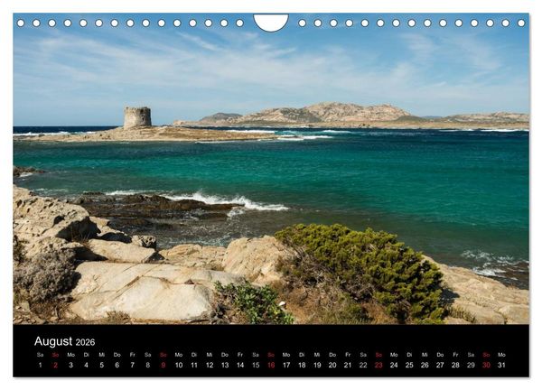 Produktbild: Sardinien - die sch&ouml;nsten Emotionen der Insel (Wandkalender 2026 DIN A4 quer), CALVENDO Monatskalender