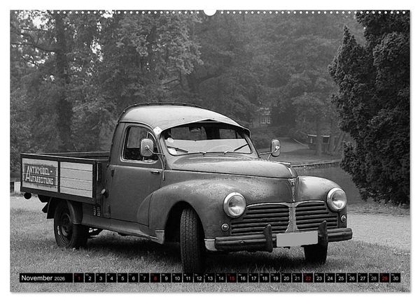 Produktbild: Automobile vergangener Jahrzehnte (Wandkalender 2026 DIN A2 quer), CALVENDO Monatskalender