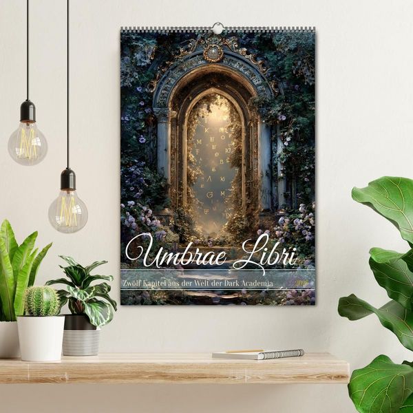 Produktbild: Umbrae Libri (Wandkalender 2027 DIN A2 hoch), CALVENDO Monatskalender
