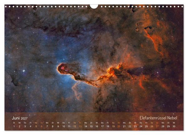 Produktbild: Deep Sky Kalender (Wandkalender 2027 DIN A3 quer), CALVENDO Monatskalender