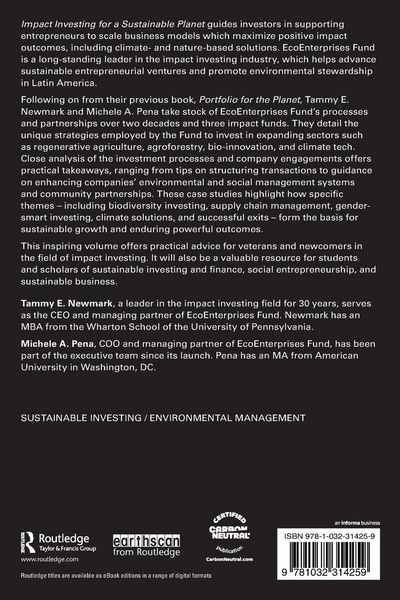 Produktbild: Impact Investing for a Sustainable Planet