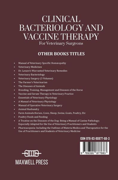 Produktbild: Clinical Bacteriology and Vaccine Therapy