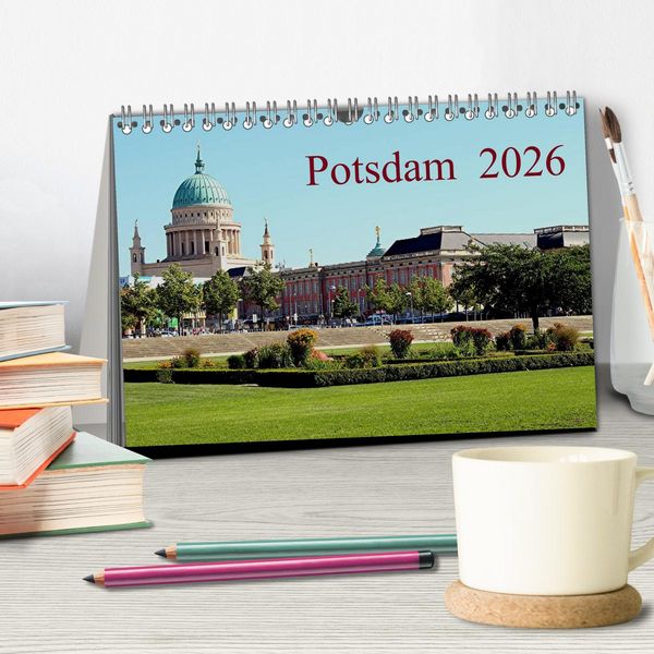 Produktbild: Potsdam 2026 (Tischkalender 2026 DIN A5 quer), CALVENDO Monatskalender