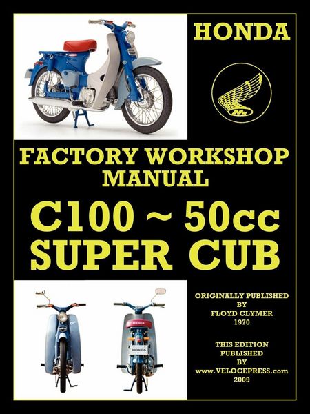 Produktbild: Honda C100 Workshop Manual 1958 Onwards O.H.V.