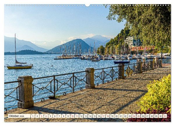Produktbild: Lago Maggiore - Traumorte am See (Wandkalender 2026 DIN A2 quer), CALVENDO Monatskalender