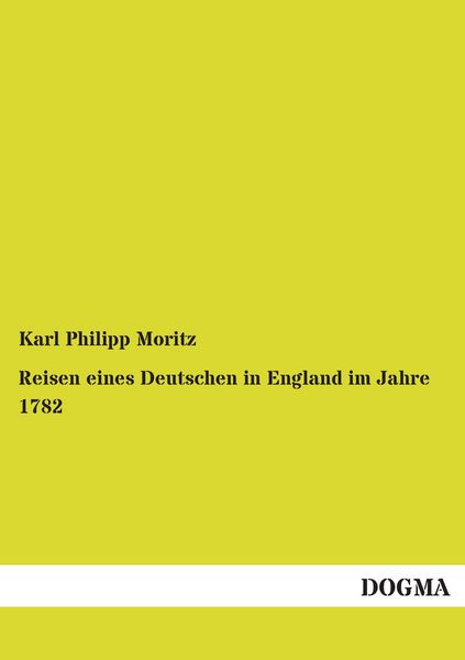 Produktbild: Reisen eines Deutschen in England im Jahre 1782