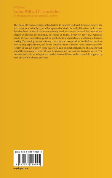 Produktbild: Random Walk and Diffusion Models
