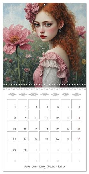 Produktbild: Sual&acute;M, S: Whispering Petals (Wall Calendar 2026 12 &times; 12 Inc