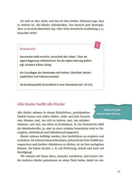 Haltung zeigen für demokratische Werte in Kita, Ganztag und Schule