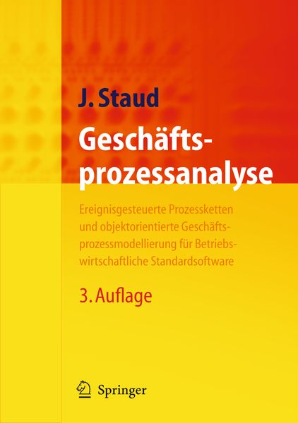Produktbild: Gesch&auml;ftsprozessanalyse