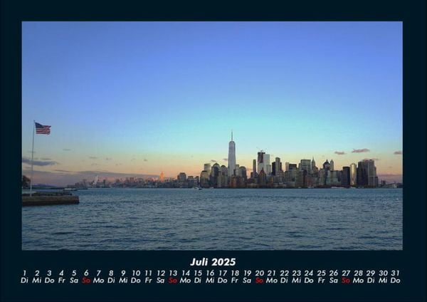 Produktbild: New York 2025 Fotokalender DIN A4
