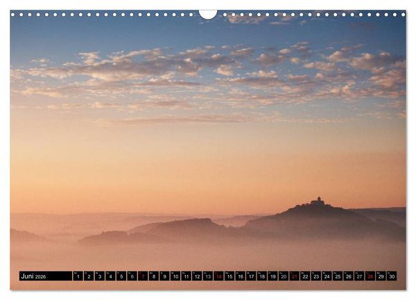 Produktbild: Lichtstimmungen Th&uuml;ringen - Eine Reise von Morgens bis Abends (Wandkalender 2026 DIN A3 quer), CALVENDO Monatskalender