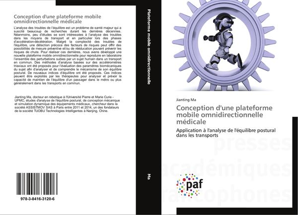 Produktbild: Conception d'une plateforme mobile omnidirectionnelle m&eacute;dicale