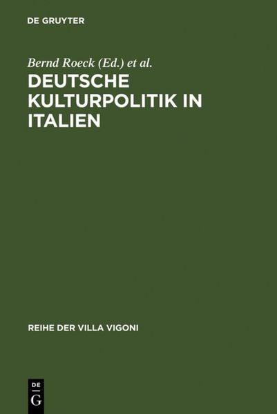 Produktbild: Deutsche Kulturpolitik in Italien
